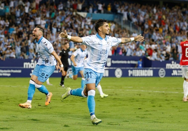 Un gol de Kevin rescata a un Málaga menos brillante para mantener la racha (1-0)